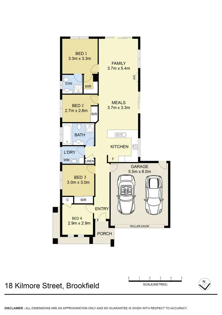 Floorplan of Homely house listing, 18 Kilmore Street, Brookfield VIC 3338