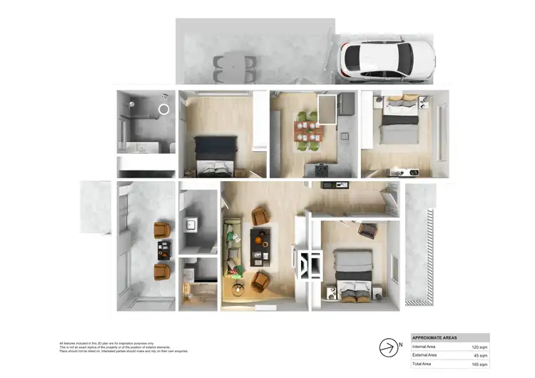 Floorplan of Homely house listing, 77 Veda Street, Hamilton NSW 2303