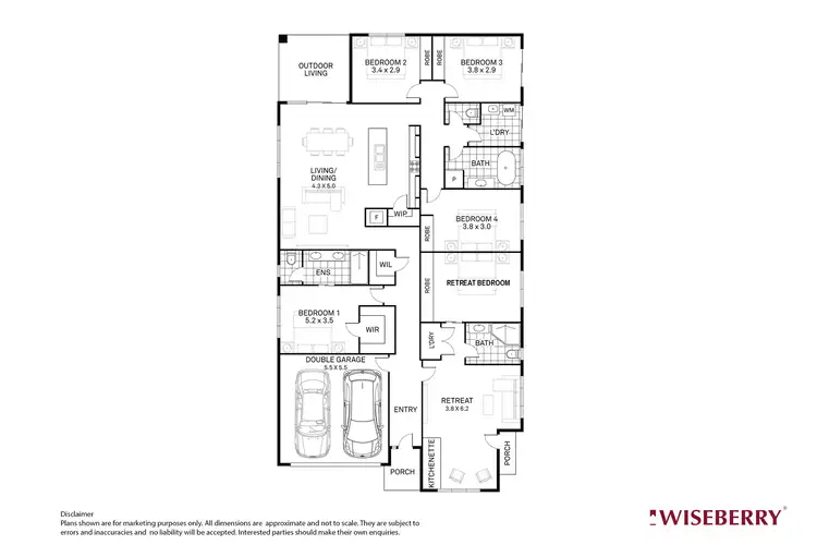 Floorplan of Homely house listing, 13 Wandu Drive, Crangan Bay NSW 2259