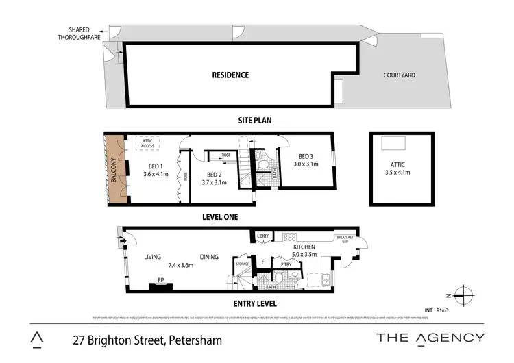 Floorplan of Homely house listing, 27 Brighton Street, Petersham NSW 2049
