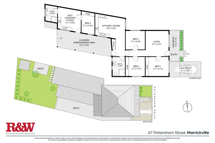 Floorplan of Homely house listing, 67 Petersham Road, Marrickville NSW 2204
