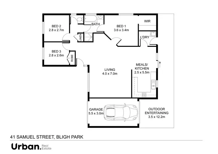 Floorplan of Homely house listing, 41 Samuel Street, Bligh Park NSW 2756