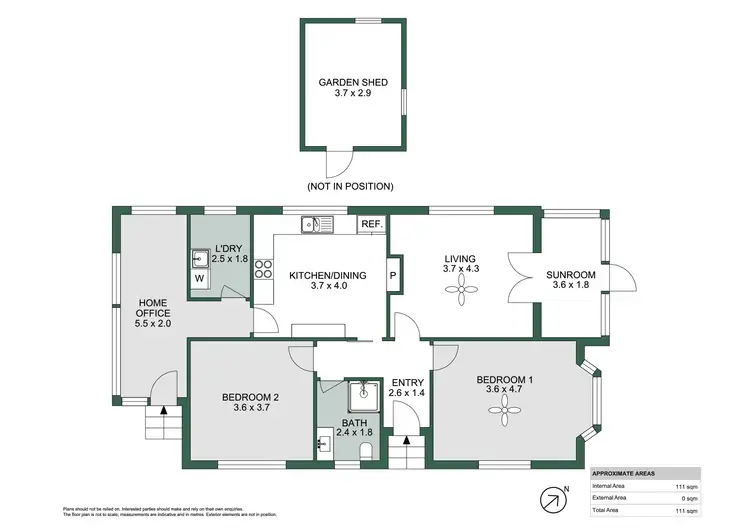 Floorplan of Homely house listing, 38 Hanbury Street, Mayfield NSW 2304