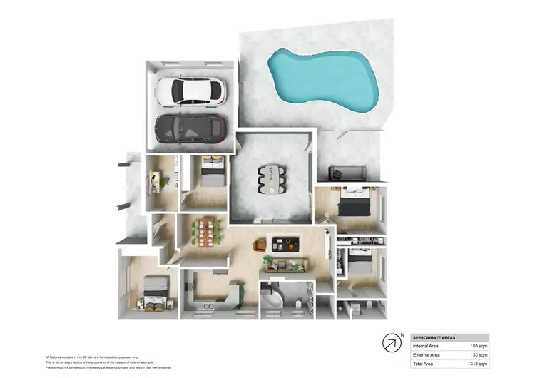 Floorplan of Homely house listing, 18 Lenaghan Crescent, Eleebana NSW 2282