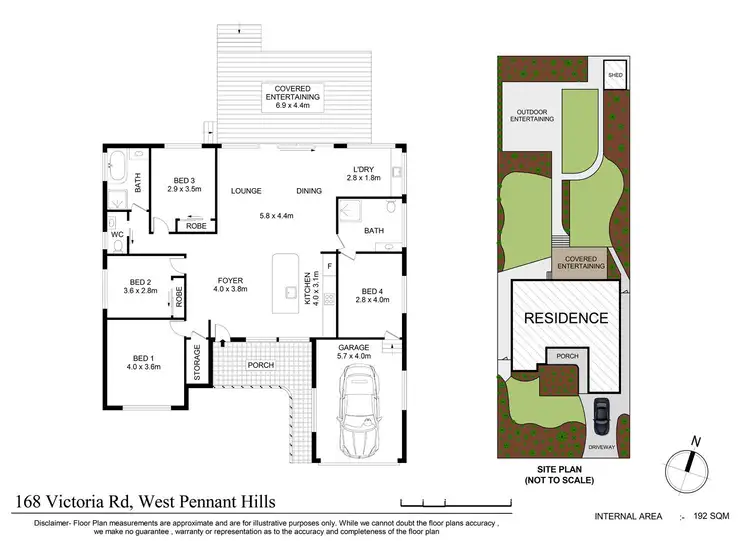 Floorplan of Homely house listing, 168 Victoria Road, West Pennant Hills NSW 2125