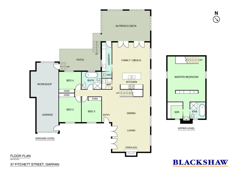 Floorplan of Homely house listing, 37 Fitchett Street, Garran ACT 2605