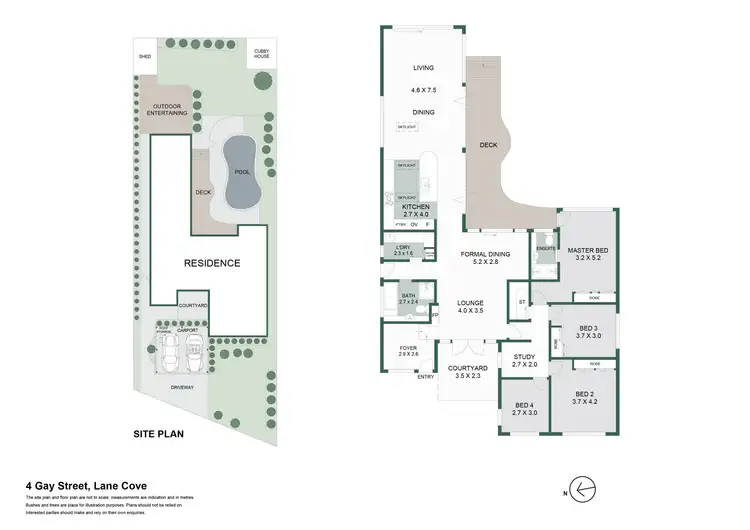 Floorplan of Homely house listing, 4 Gay Street, Lane Cove NSW 2066