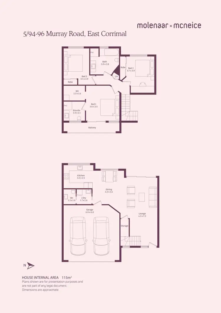 Floorplan of Homely townhouse listing, 5/94-96 Murray Road, East Corrimal NSW 2518