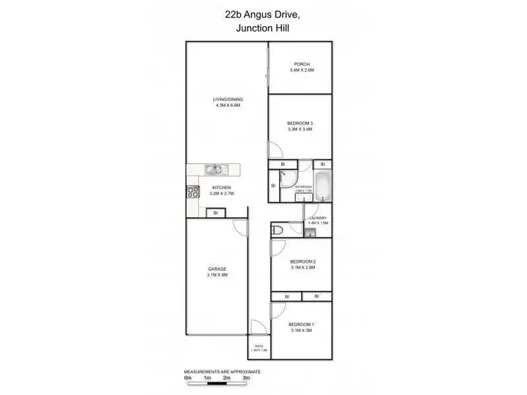Floorplan of Homely house listing, 22b Angus Drive, Junction Hill NSW 2460