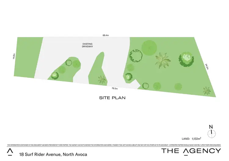 Floorplan of Homely land listing, 18 Surf Rider Avenue, North Avoca NSW 2260