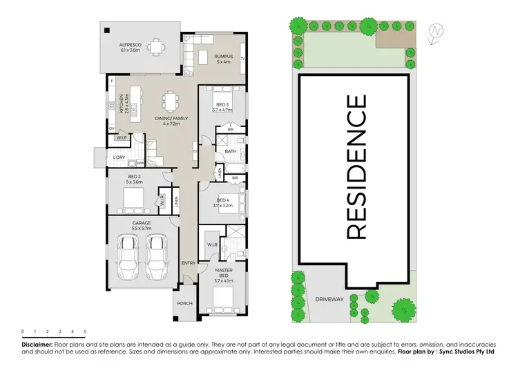 Floorplan of Homely house listing, 20 Kakadu Street, North Kellyville NSW 2155