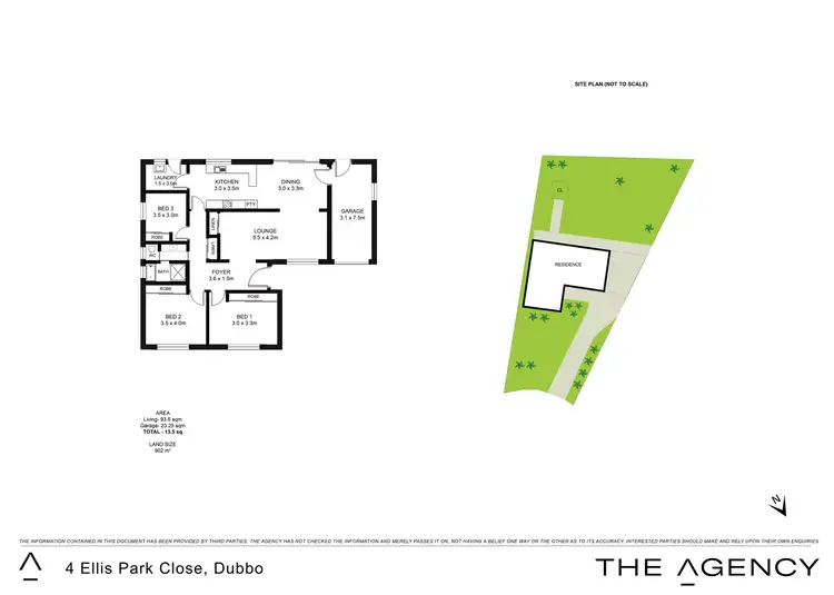Floorplan of Homely house listing, 4 Ellis Park Close, Dubbo NSW 2830