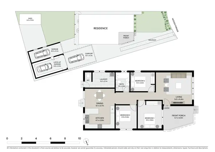 Floorplan of Homely house listing, 18 Woods Parade, Earlwood NSW 2206