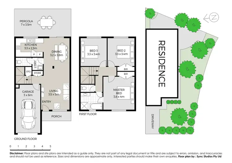 Floorplan of Homely house listing, 2A Tunley Place, Kings Langley NSW 2147