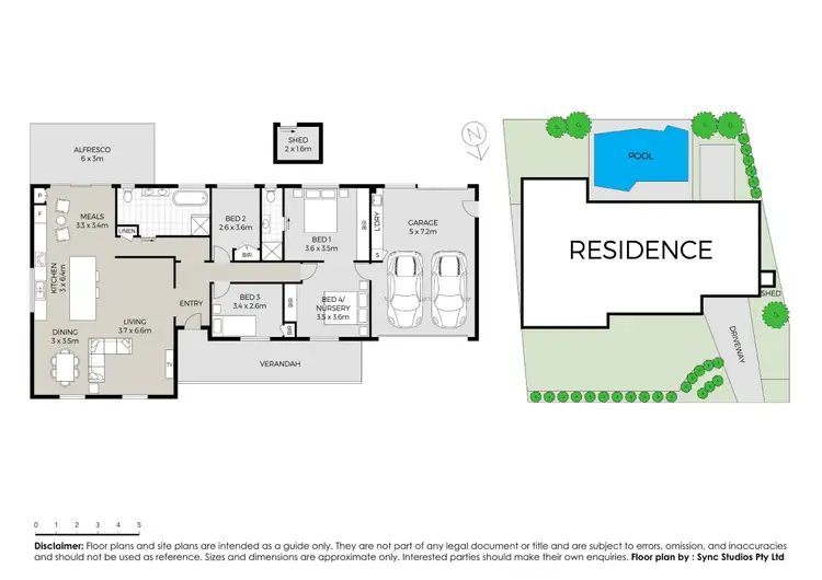 Floorplan of Homely house listing, 41 Sutherland Avenue, Kings Langley NSW 2147
