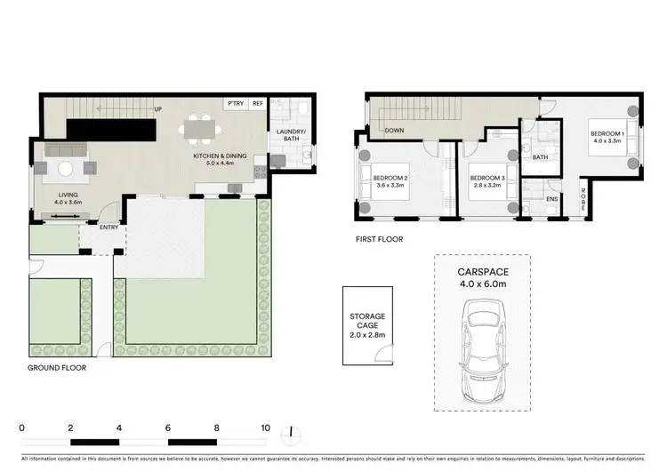 Floorplan of Homely townhouse listing, 1/7 Wirralee Street, South Wentworthville NSW 2145