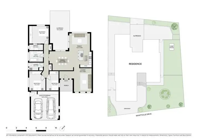 Floorplan of Homely house listing, 59 Wyattville Drive, West Hoxton NSW 2171