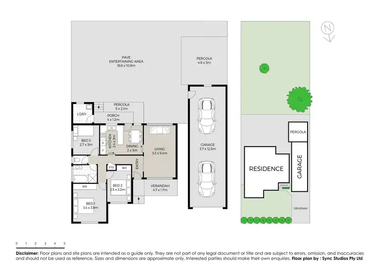 Floorplan of Homely house listing, 34 Turner Street, Blacktown NSW 2148