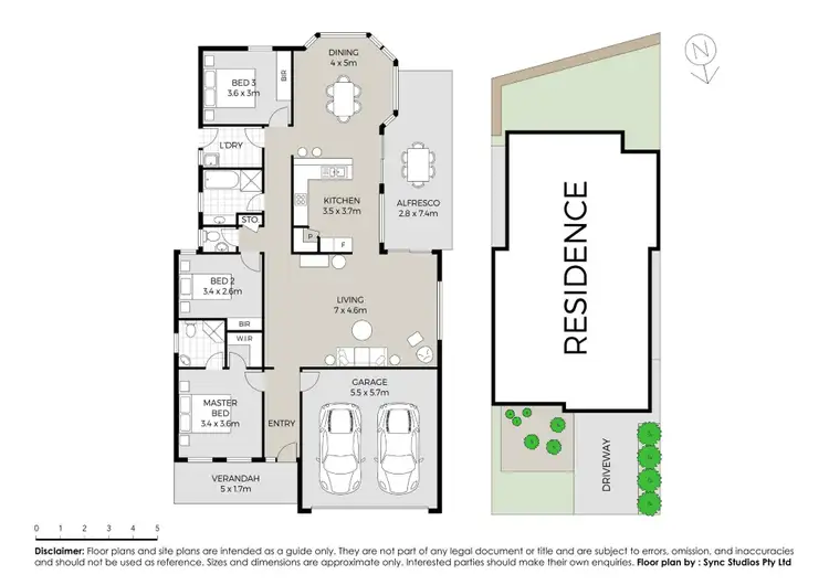 Floorplan of Homely house listing, 12 Bonaccordo Road, Quakers Hill NSW 2763
