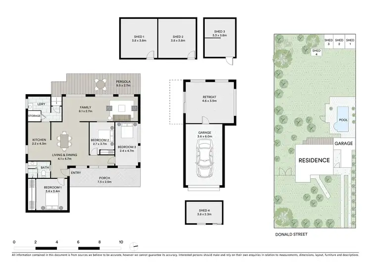 Floorplan of Homely house listing, 3 Donald Street, Yennora NSW 2161