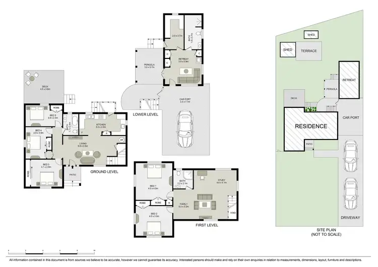 Floorplan of Homely house listing, 5 Diane Drive, Lalor Park NSW 2147