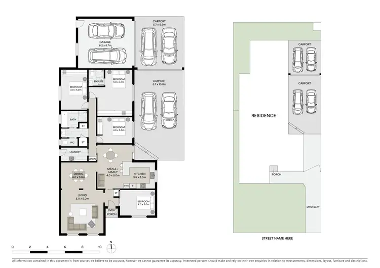 Floorplan of Homely house listing, 40 Witney Street, Prospect NSW 2148