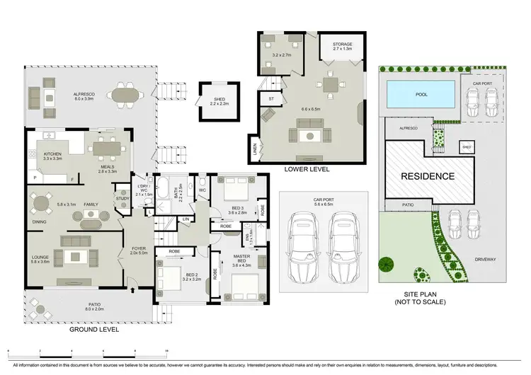 Floorplan of Homely house listing, 6 Lois Street, Winston Hills NSW 2153