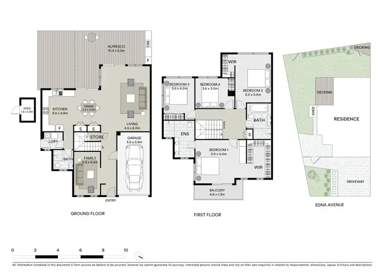 Floorplan of Homely semi-detached listing, 20 Edna Avenue, Toongabbie NSW 2146