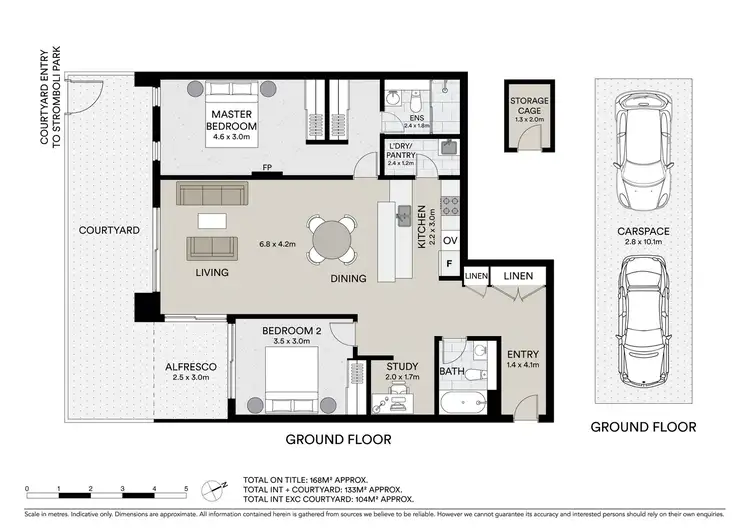 Floorplan of Homely apartment listing, 101/23 The Promenade, Wentworth Point NSW 2127