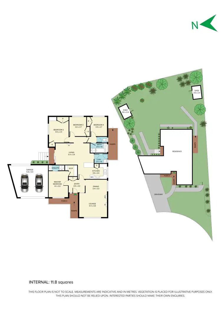 Floorplan of Homely house listing, 8 Kenross Court, Wantirna VIC 3152
