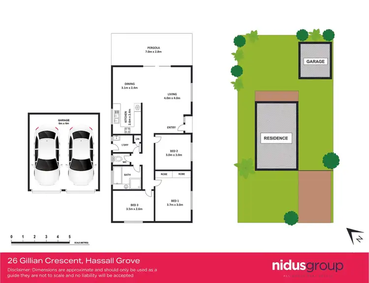 Floorplan of Homely house listing, 26 Gillian Crescent, Hassall Grove NSW 2761