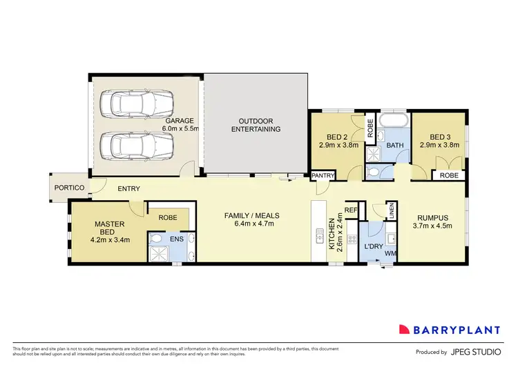 Floorplan of Homely house listing, 23 Redbox Crescent, Burnside Heights VIC 3023
