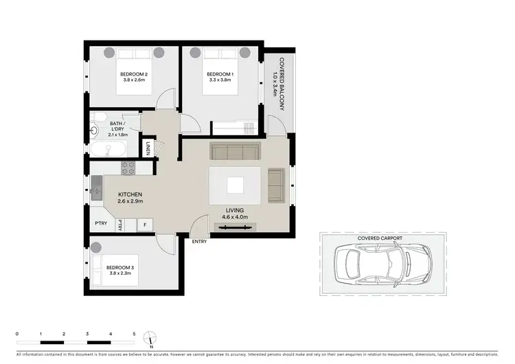 Floorplan of Homely unit listing, 11/18 Koorala Street, Manly Vale NSW 2093