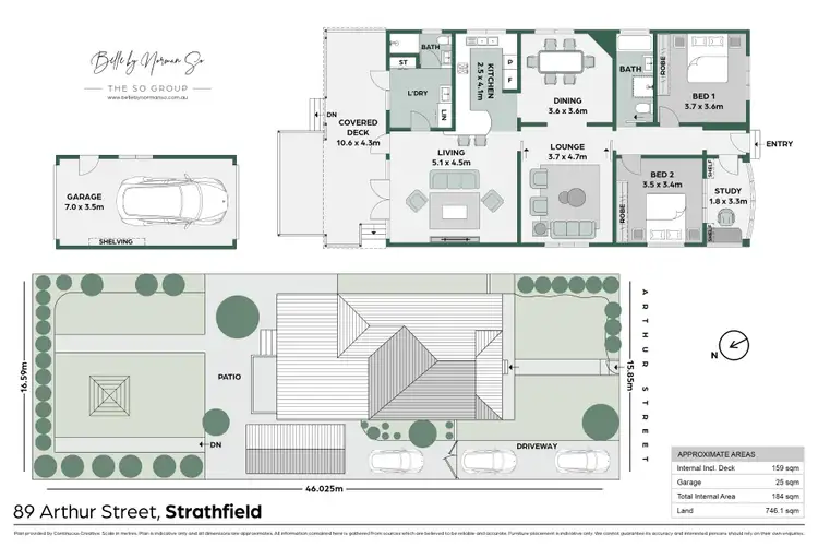 Floorplan of Homely house listing, 89 Arthur Street, Strathfield NSW 2135