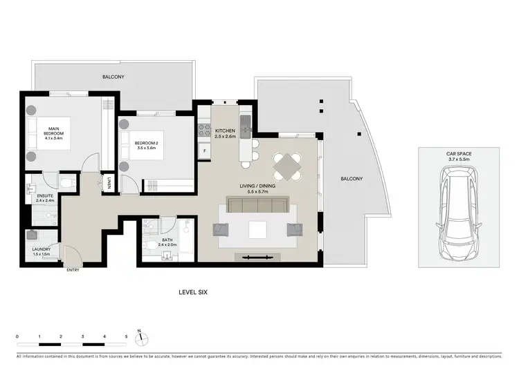 Floorplan of Homely apartment listing, 27/26-30 Ocean Street North, Bondi NSW 2026