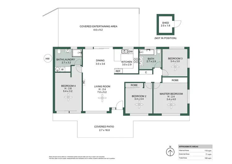 Floorplan of Homely house listing, 3 Baroona Street, Rochedale South QLD 4123