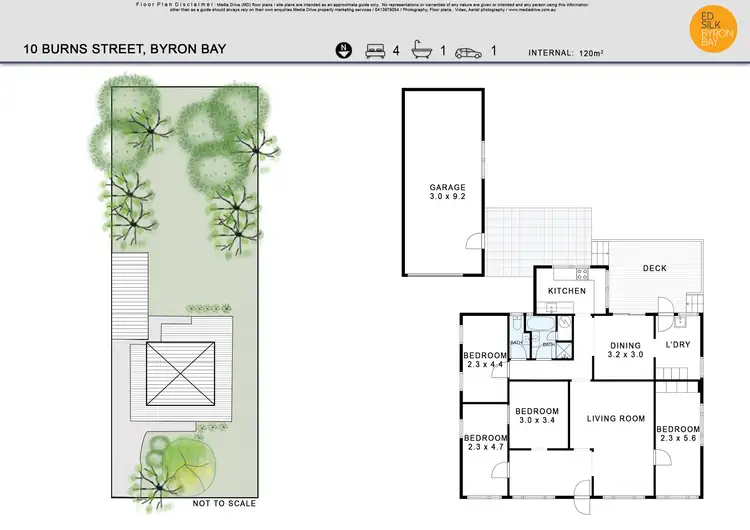 Floorplan of Homely house listing, 10 Burns Street, Byron Bay NSW 2481