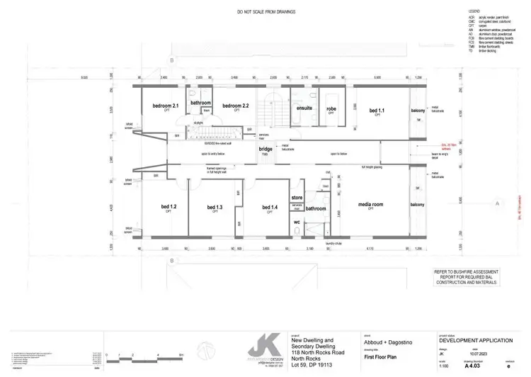 Floorplan of Homely land listing, 118 North Rocks Road, North Rocks NSW 2151