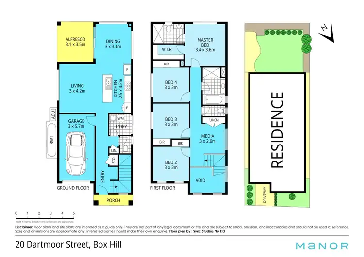 Floorplan of Homely house listing, 20 Dartmoor Street, Box Hill NSW 2765