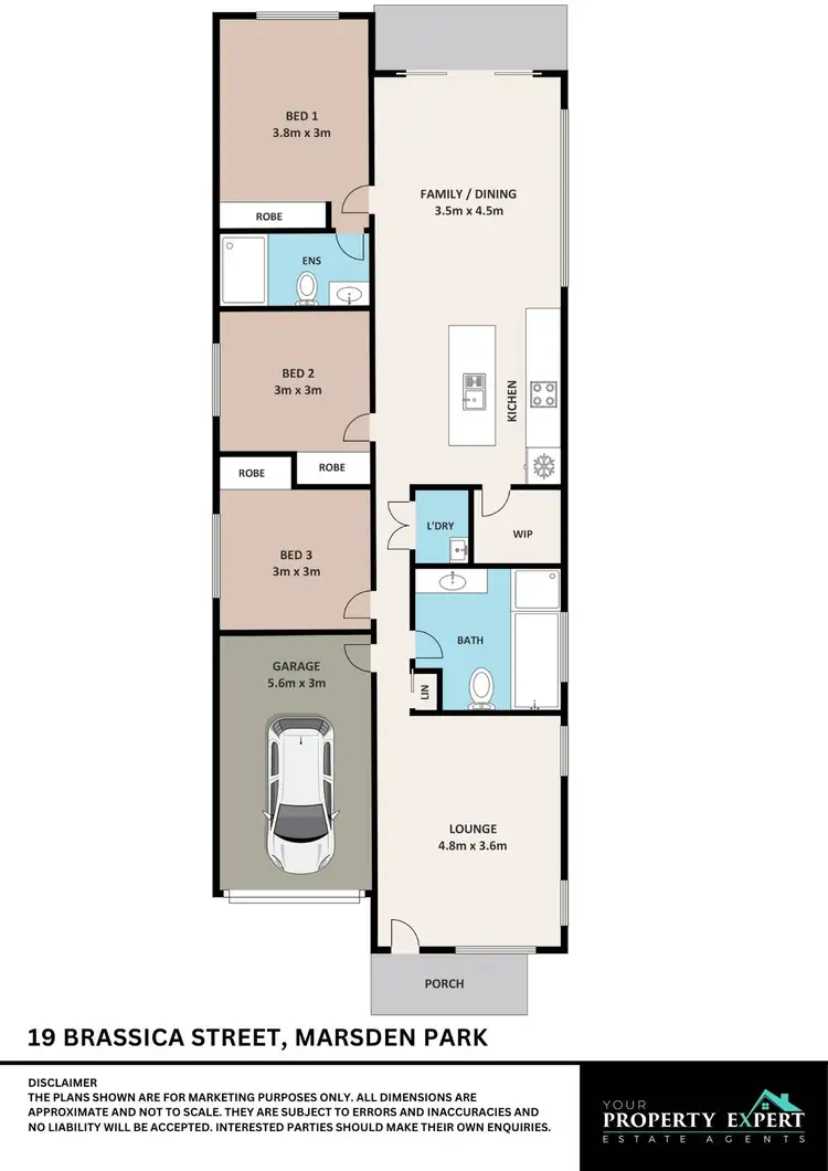 Floorplan of Homely house listing, 19 Brassica Street, Marsden Park NSW 2765
