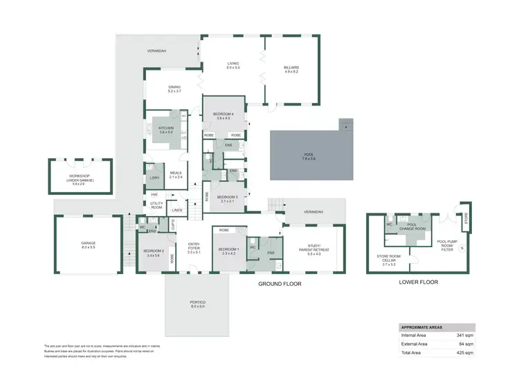 Floorplan of Homely house listing, 20 Denham Avenue, Denhams Beach NSW 2536