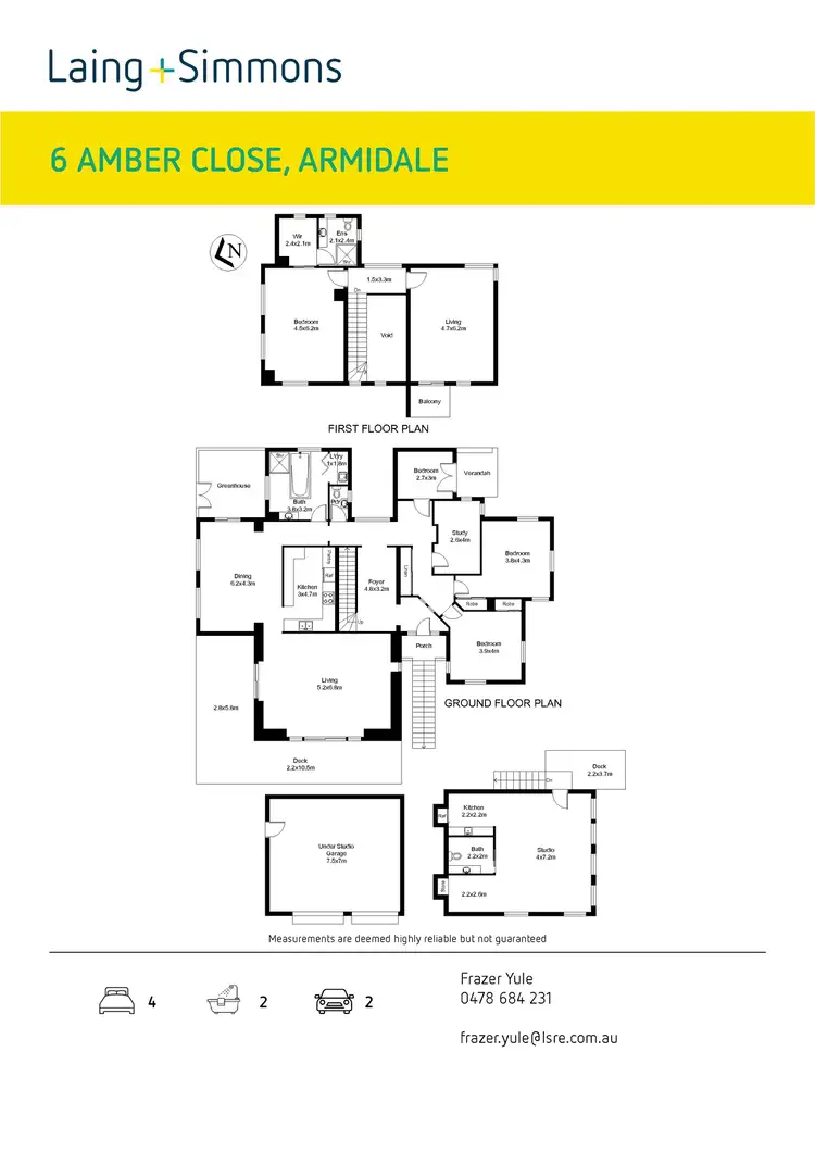 Floorplan of Homely house listing, 6 Amber Close, Armidale NSW 2350