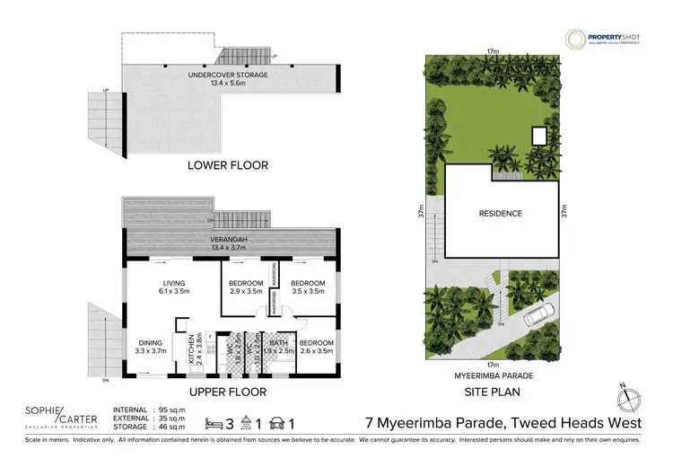 Floorplan of Homely house listing, 7 Myeerimba Parade, Tweed Heads West NSW 2485