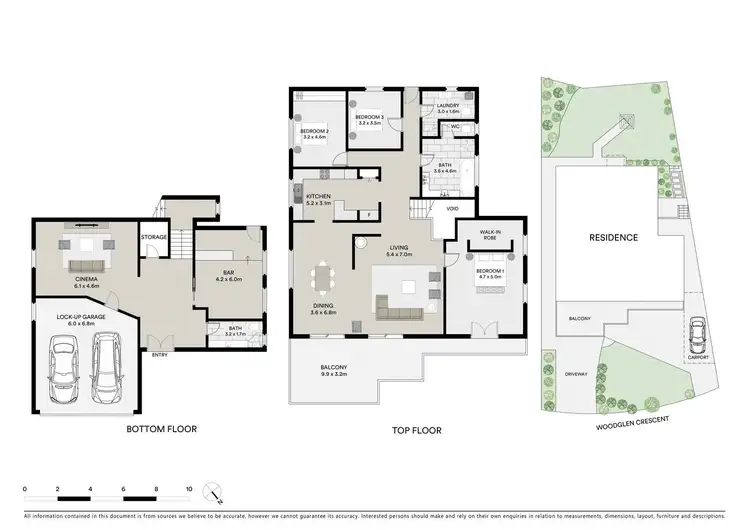Floorplan of Homely house listing, 3 Woodglen Crescent, Mollymook Beach NSW 2539