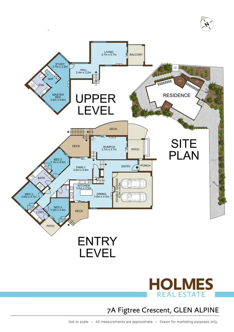 Floorplan of Homely house listing, 7A Figtree Crescent, Glen Alpine NSW 2560