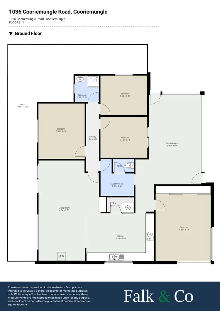 Floorplan of Homely rural property listing, 1036 Cooriemungle Road, Cooriemungle VIC 3268