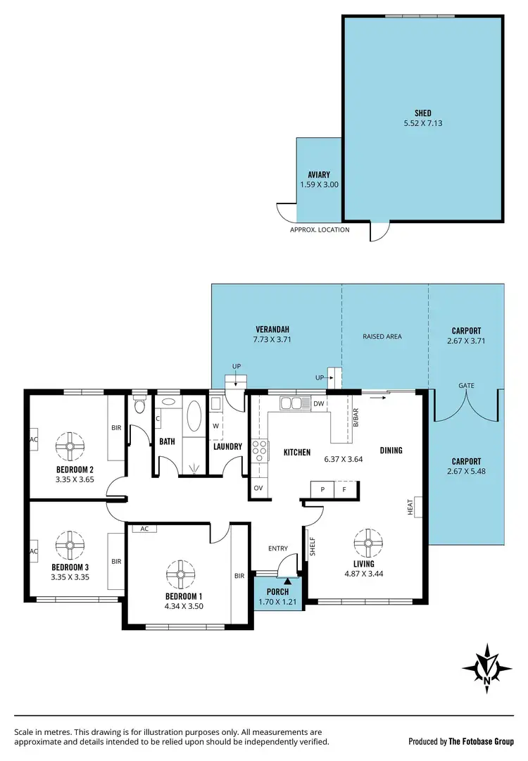 Floorplan of Homely house listing, 36 Elgin Avenue, Christies Beach SA 5165