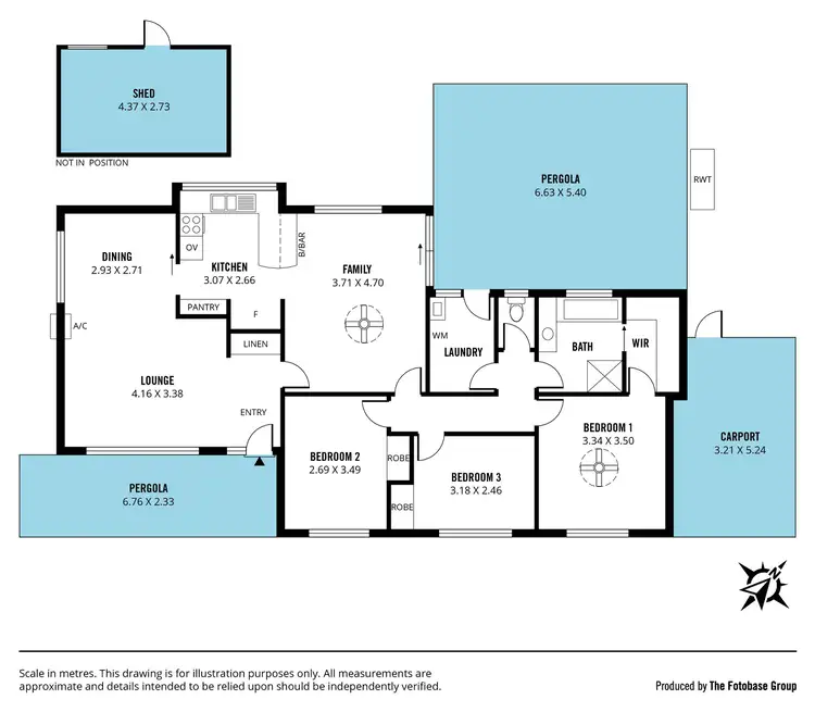 Floorplan of Homely house listing, 16 Drysdale Drive, Trott Park SA 5158