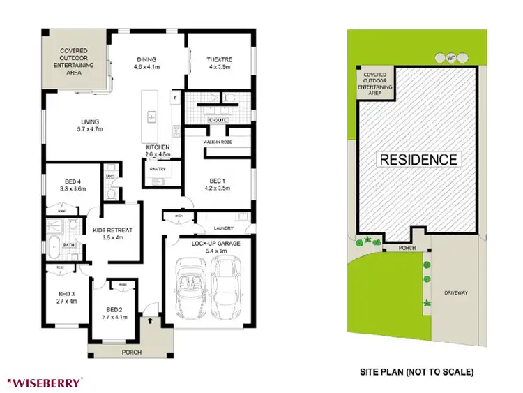 Floorplan of Homely house listing, 47 Chalker Street, Thirlmere NSW 2572