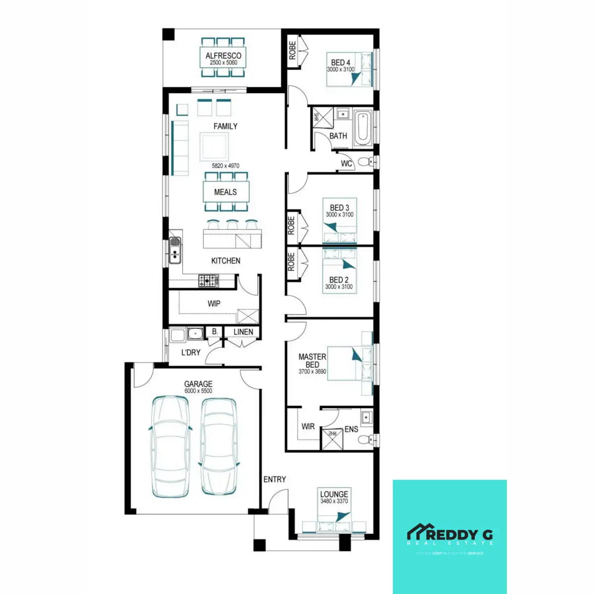 Floorplan of Homely house listing, Lot 128 Para Road, Emerald Park Estate, Tarneit VIC 3029